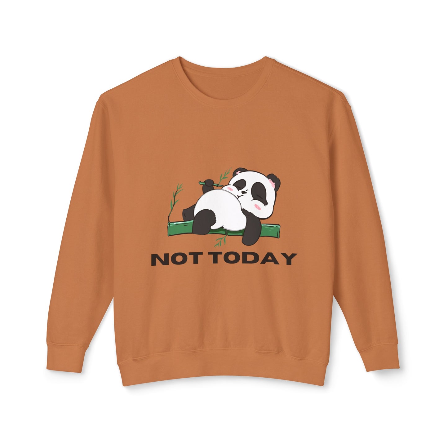 Not today! Lightweight Crewneck Sweatshirt