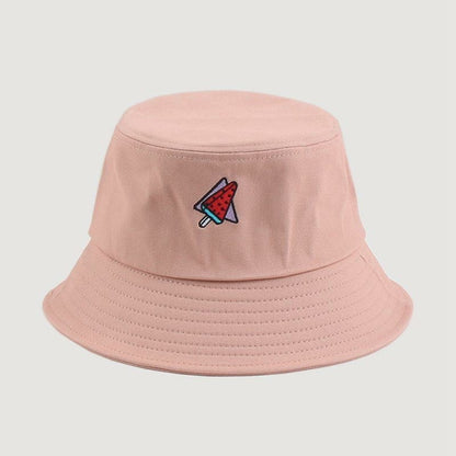 Unisex Cotton Bucket Hat Men Women Summer Bucket Cap