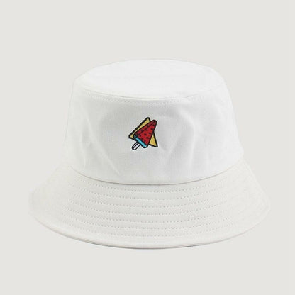 Unisex Cotton Bucket Hat Men Women Summer Bucket Cap