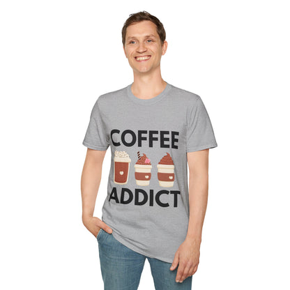 Coffee Addict! Softstyle T-Shirt