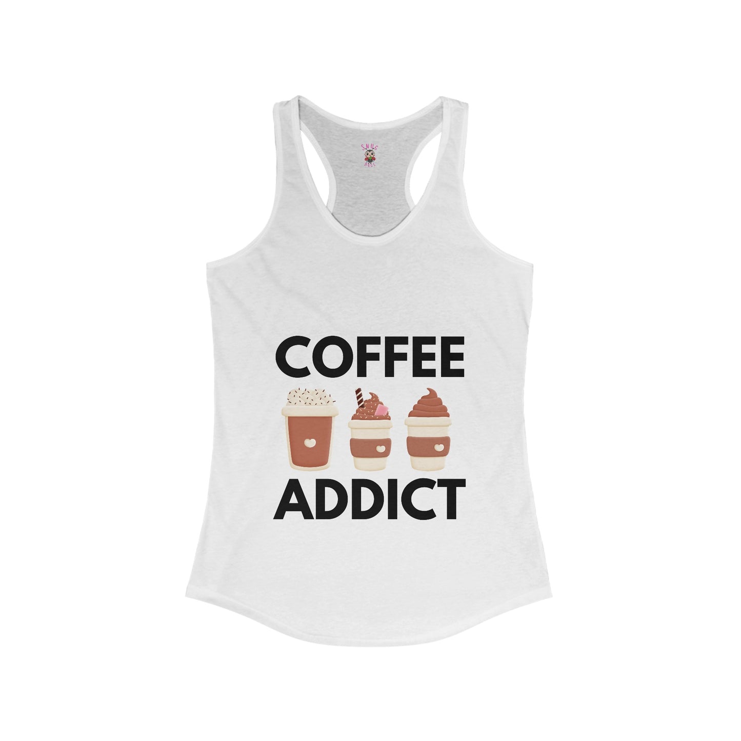 Coffee Addict! Women's Ideal Racerback Tank