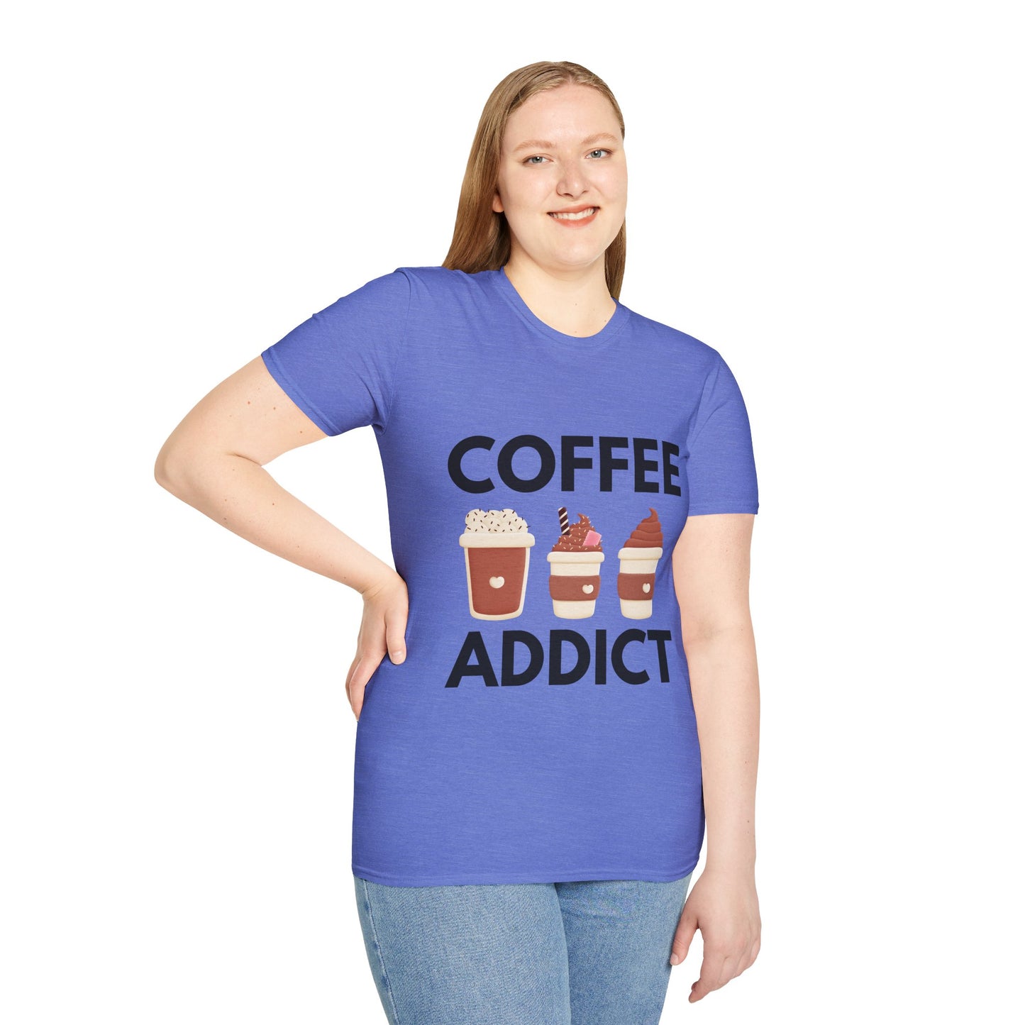 Coffee Addict! Softstyle T-Shirt