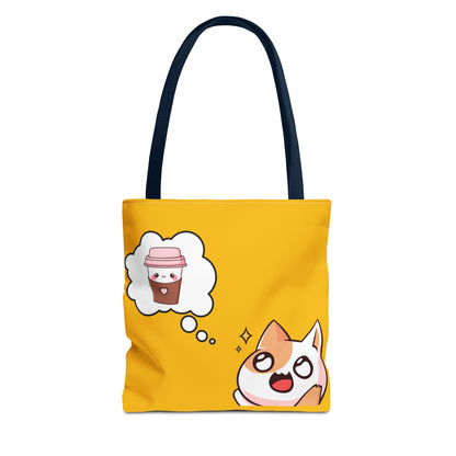 Coffee thoughts! Tote Bag (AOP)