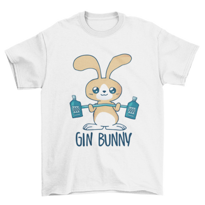 Gin bunny t-shirt