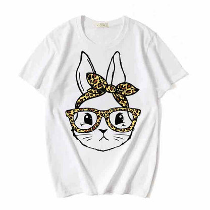 Easter Bunny Pattern T-shirt - Add a touch of childhood innocence to