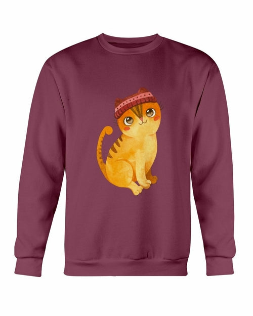 Cute Winter Cats Sweatshirt